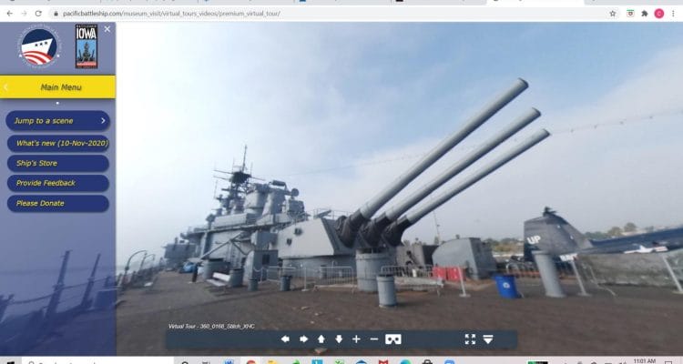 Battleship IOWA Virtual Sessions